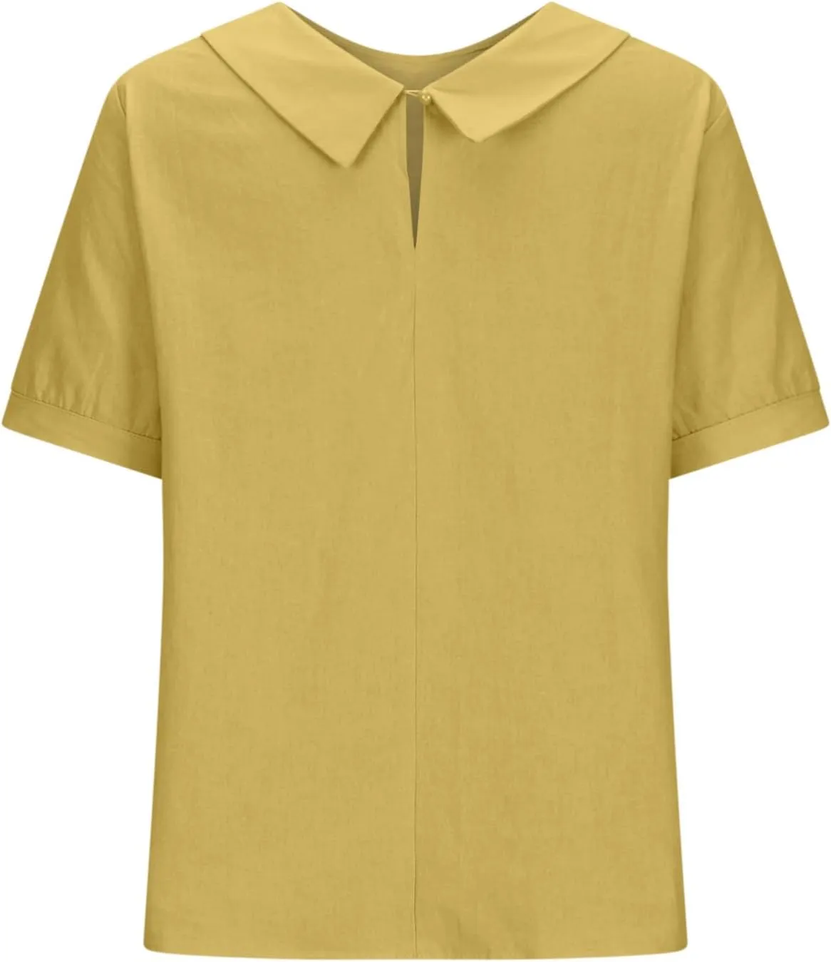 Summer Linen Shirts Women 2025 Casual Plus Size Beach Short Sleeve T Shirts Crewneck Blouses Trendy Loose Gauze Shirt
