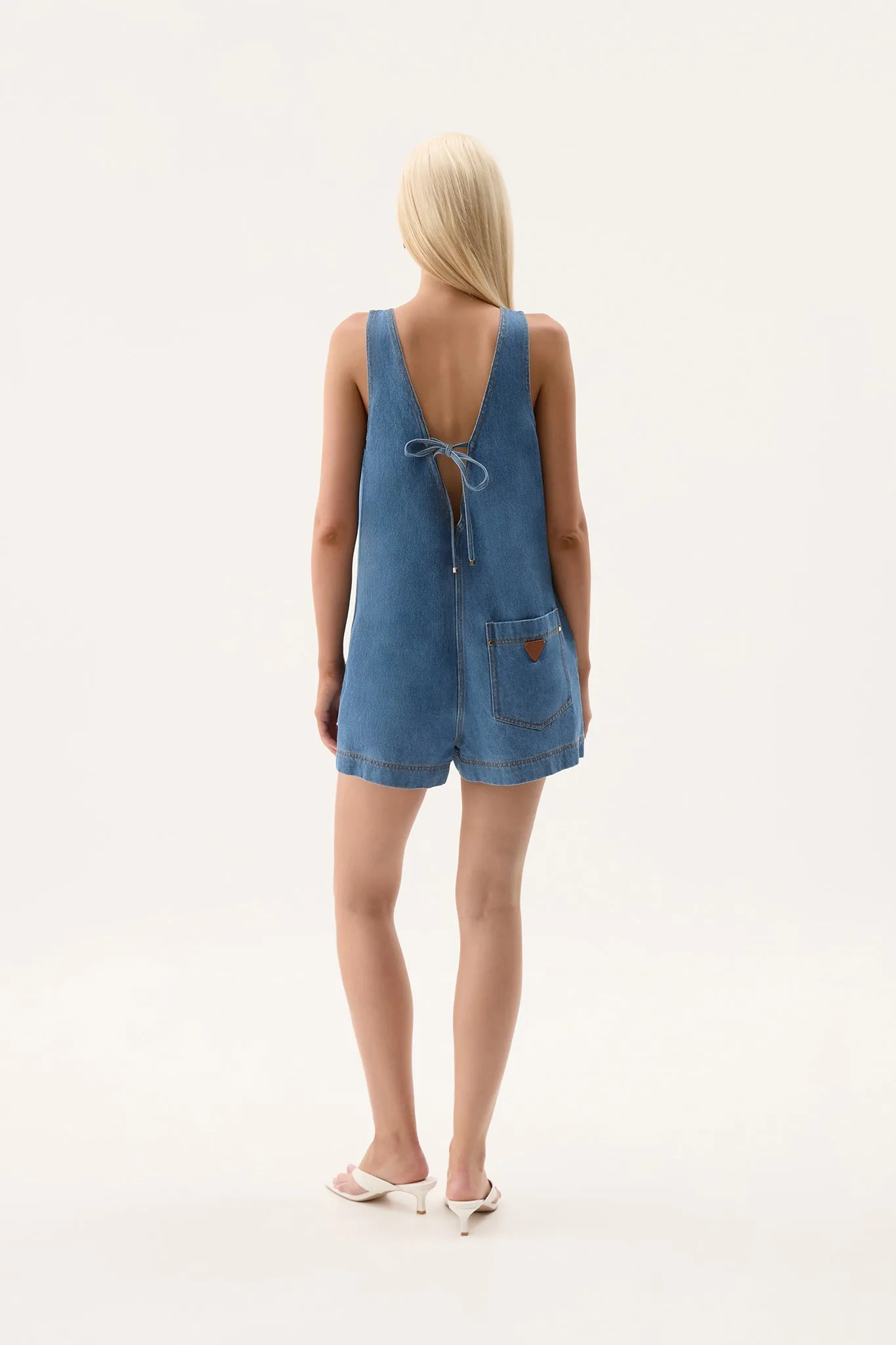 Sunray Denim Playsuit