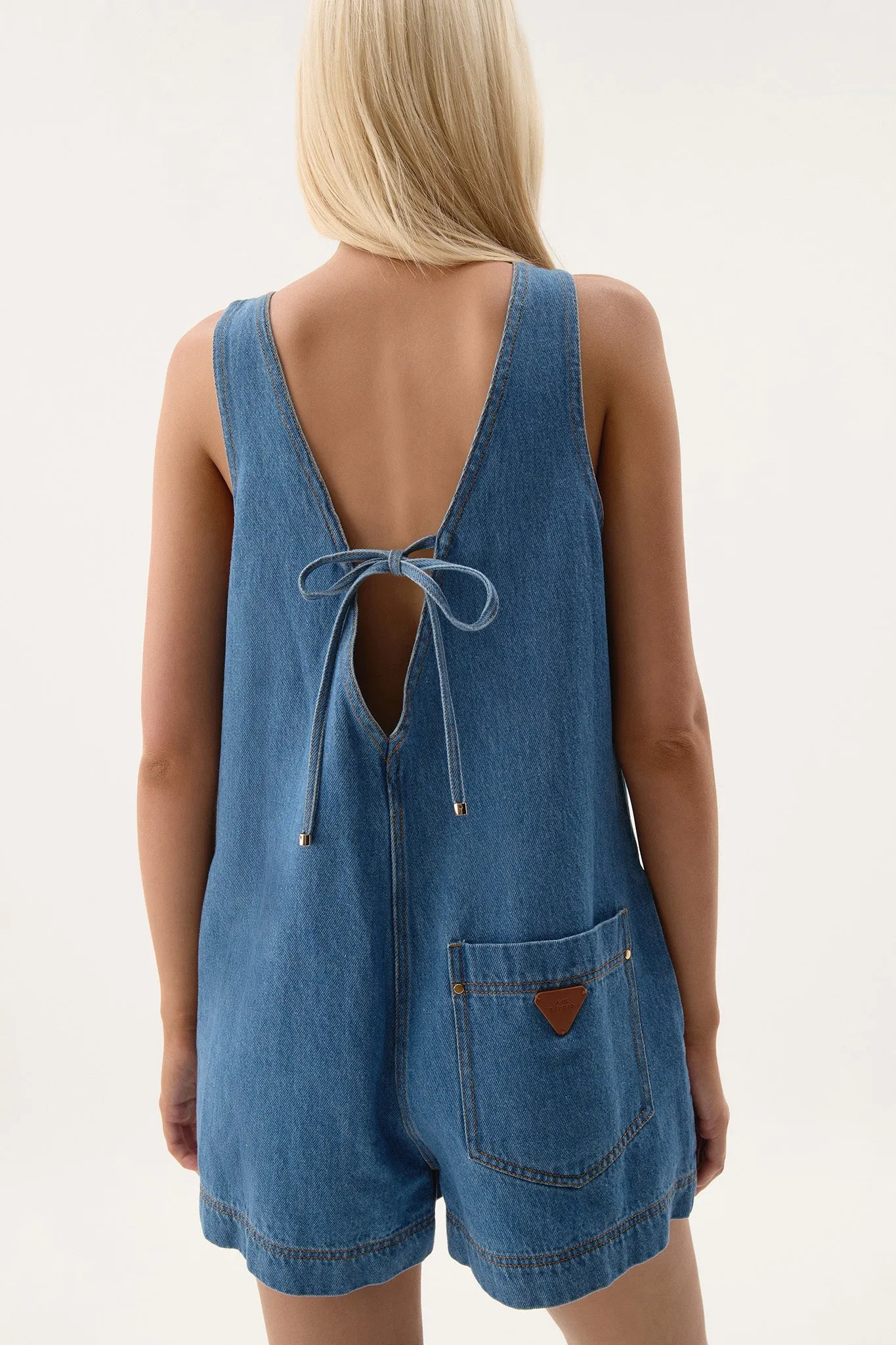 Sunray Denim Playsuit