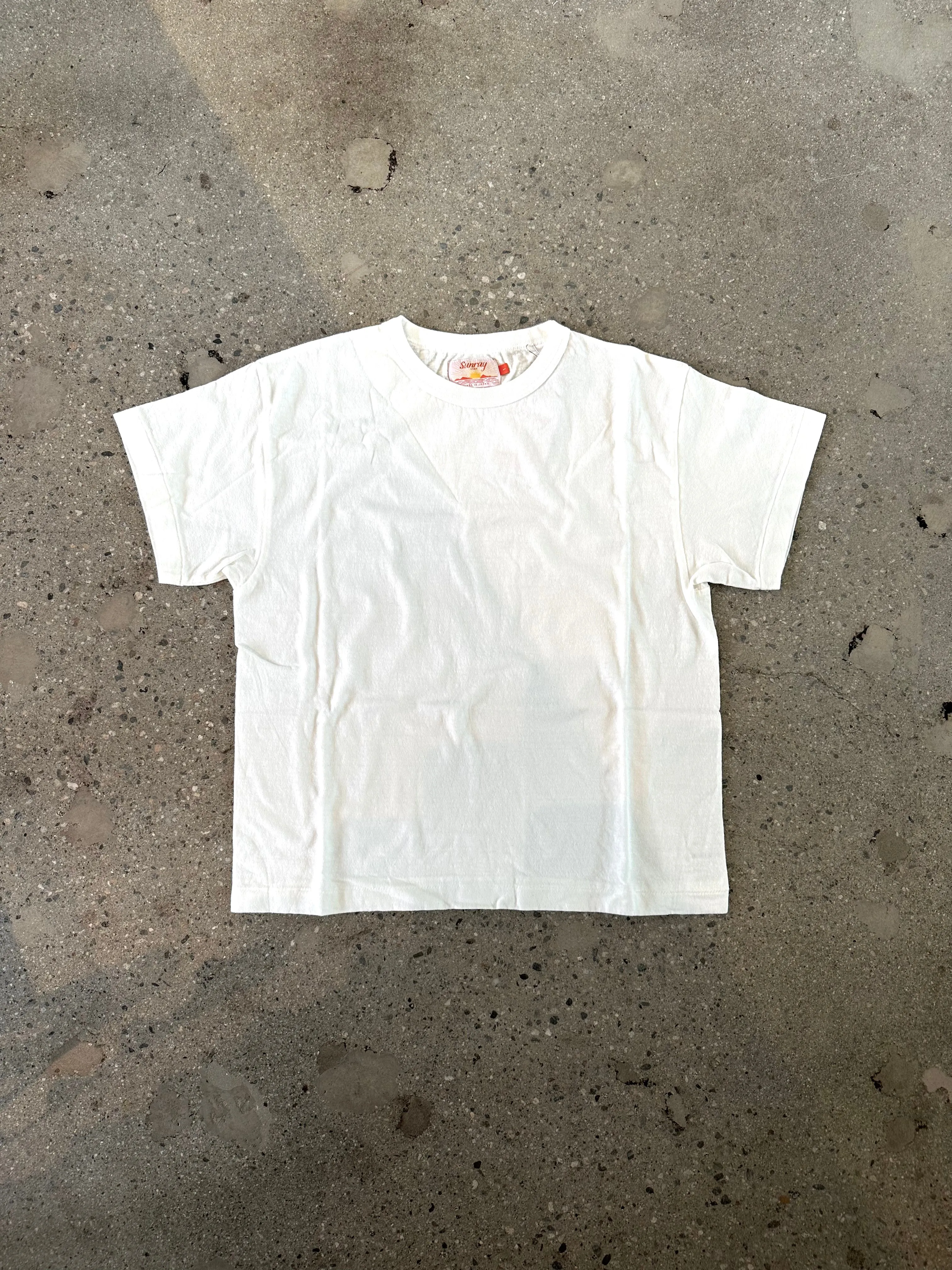 Sunray Womens Off White Na'maka'oh Short Sleeve T-Shirt