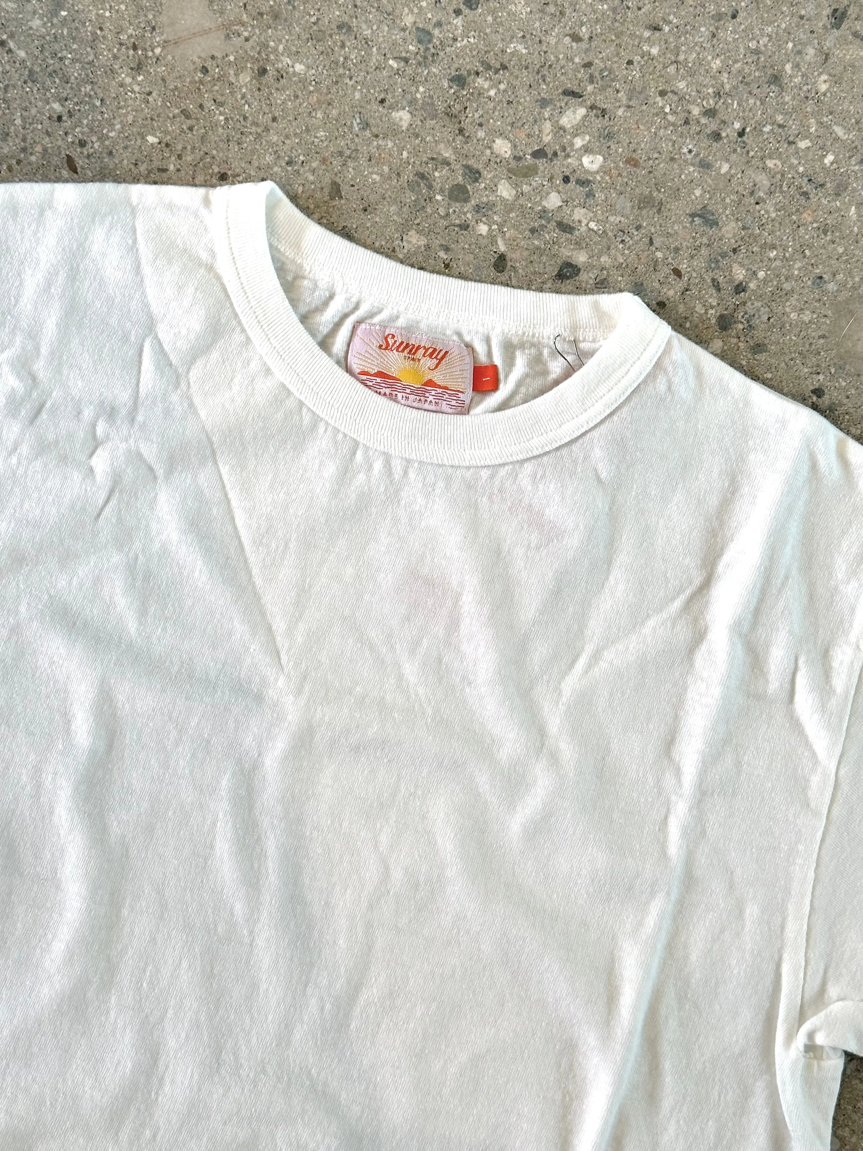 Sunray Womens Off White Na'maka'oh Short Sleeve T-Shirt