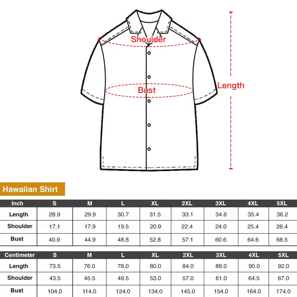 Sunset Coconut Print Men's Hawaiian Shirt Custom Face Summer Short Sleeve Summer Top