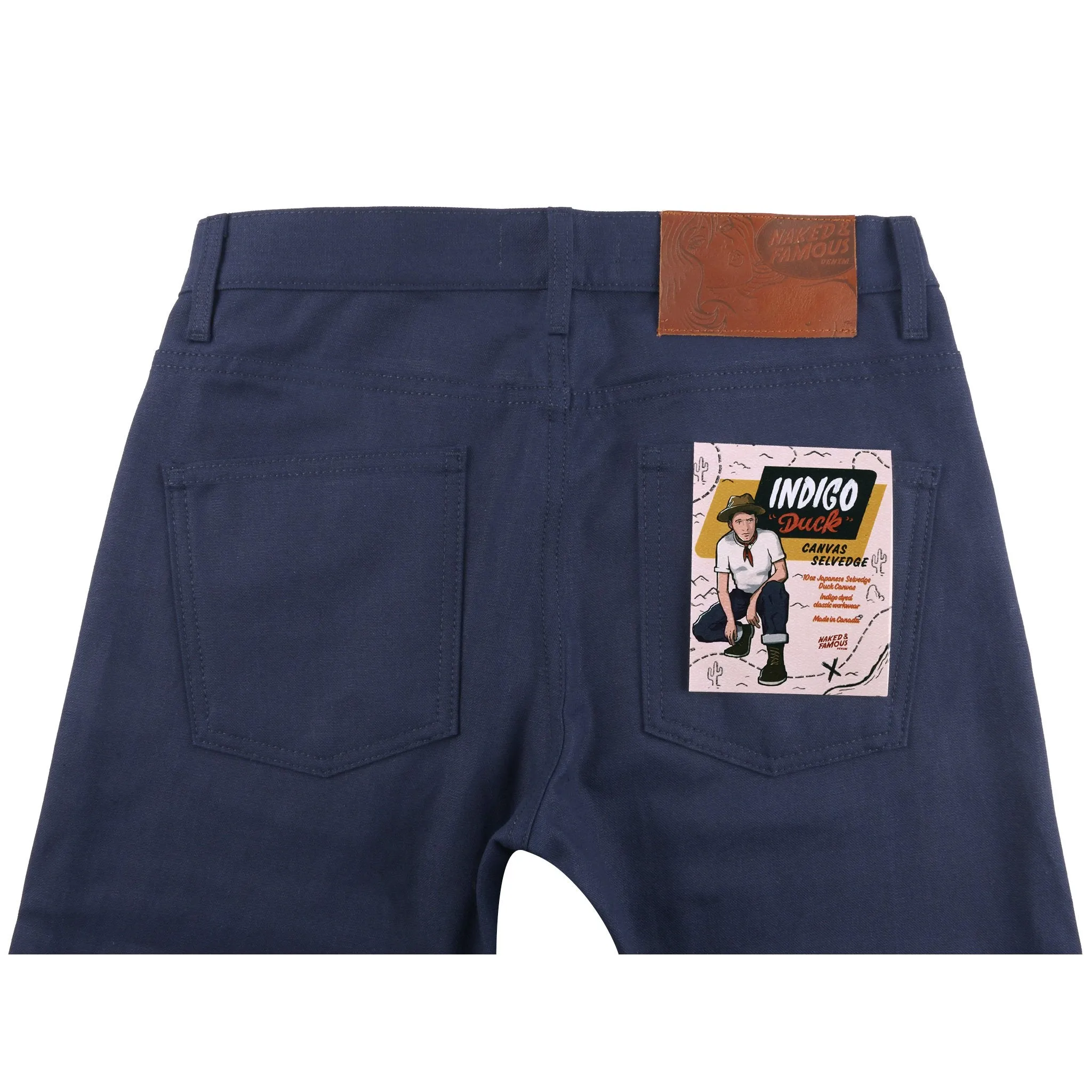 Super Guy - Indigo Duck Canvas Selvedge