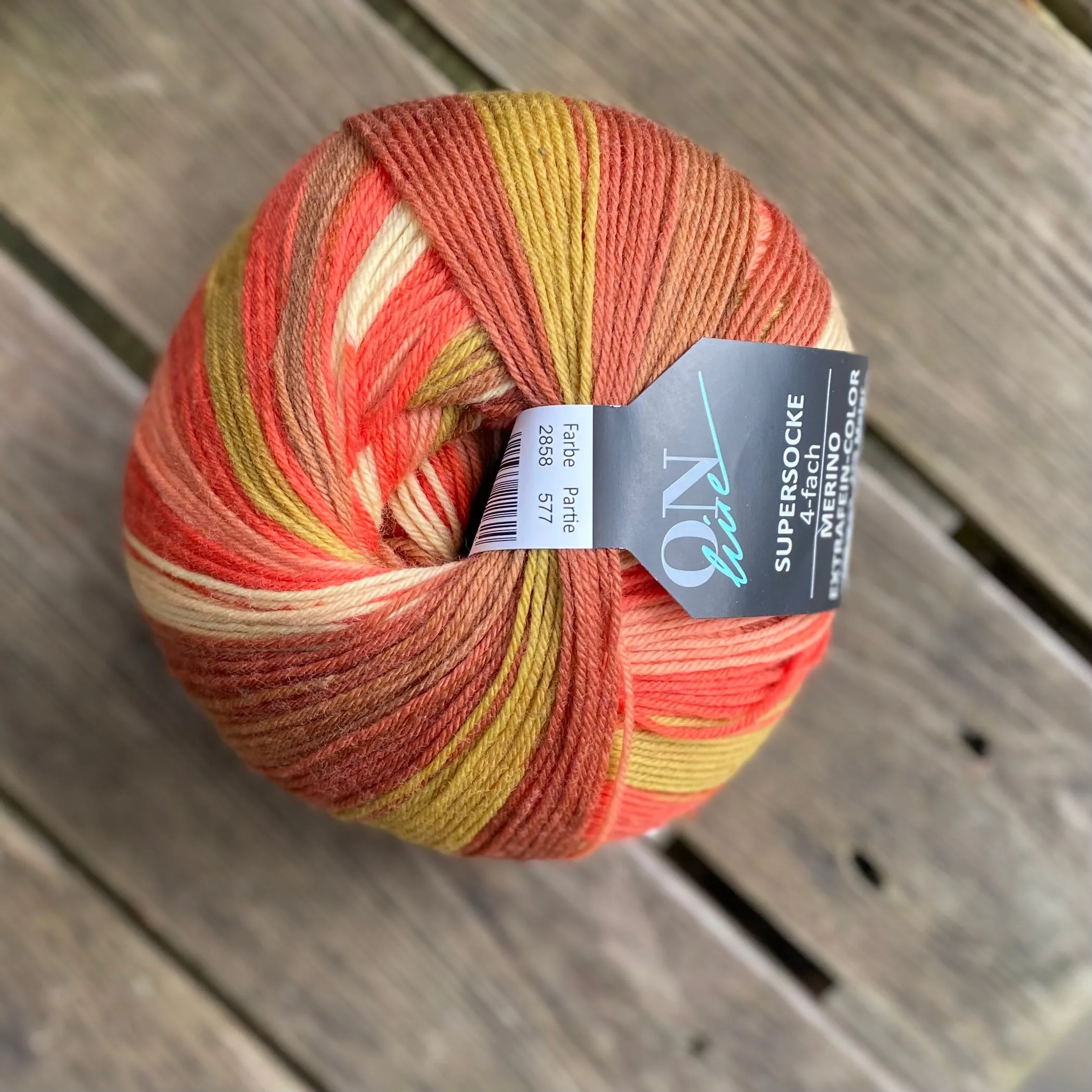 Supersocke 340 Merino Extrafine - Color 4-Ply by ONline