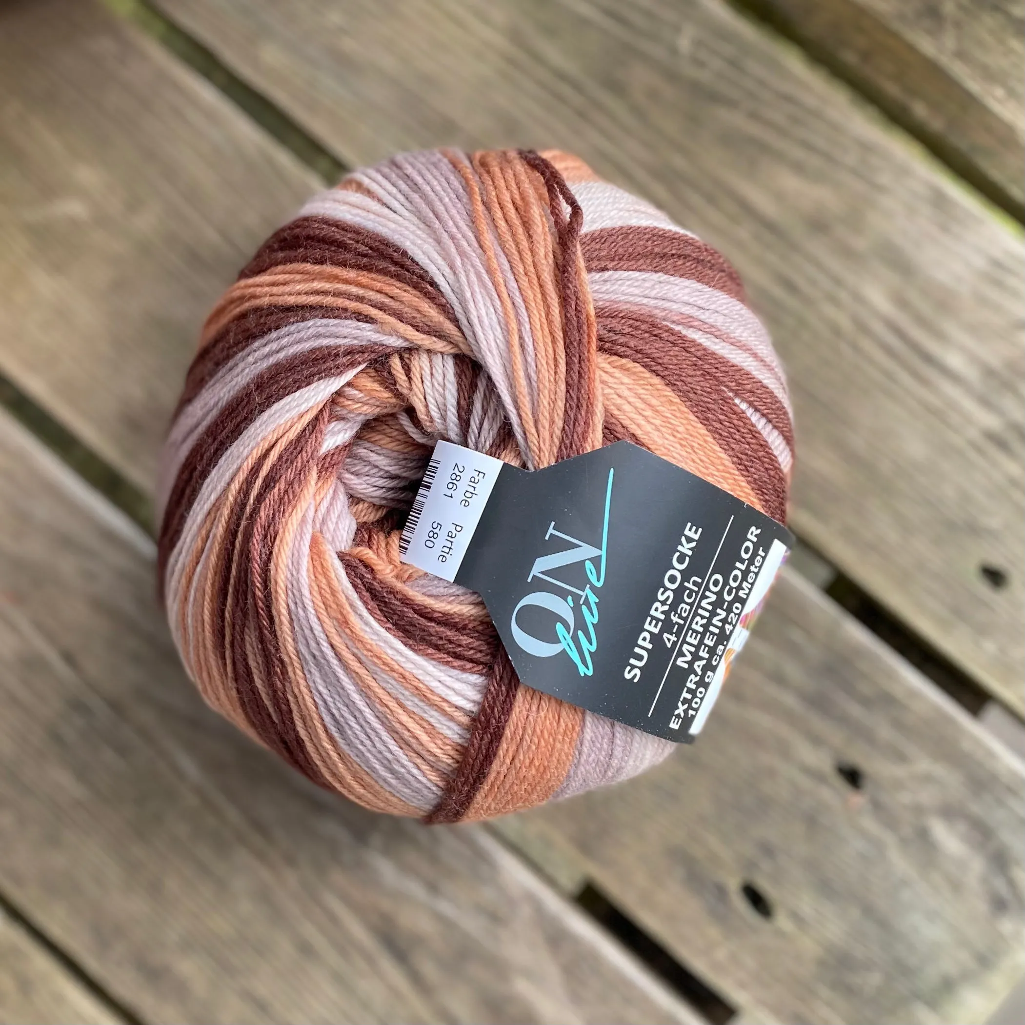 Supersocke 340 Merino Extrafine - Color 4-Ply by ONline