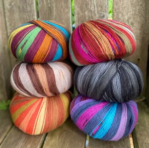 Supersocke 340 Merino Extrafine - Color 4-Ply by ONline