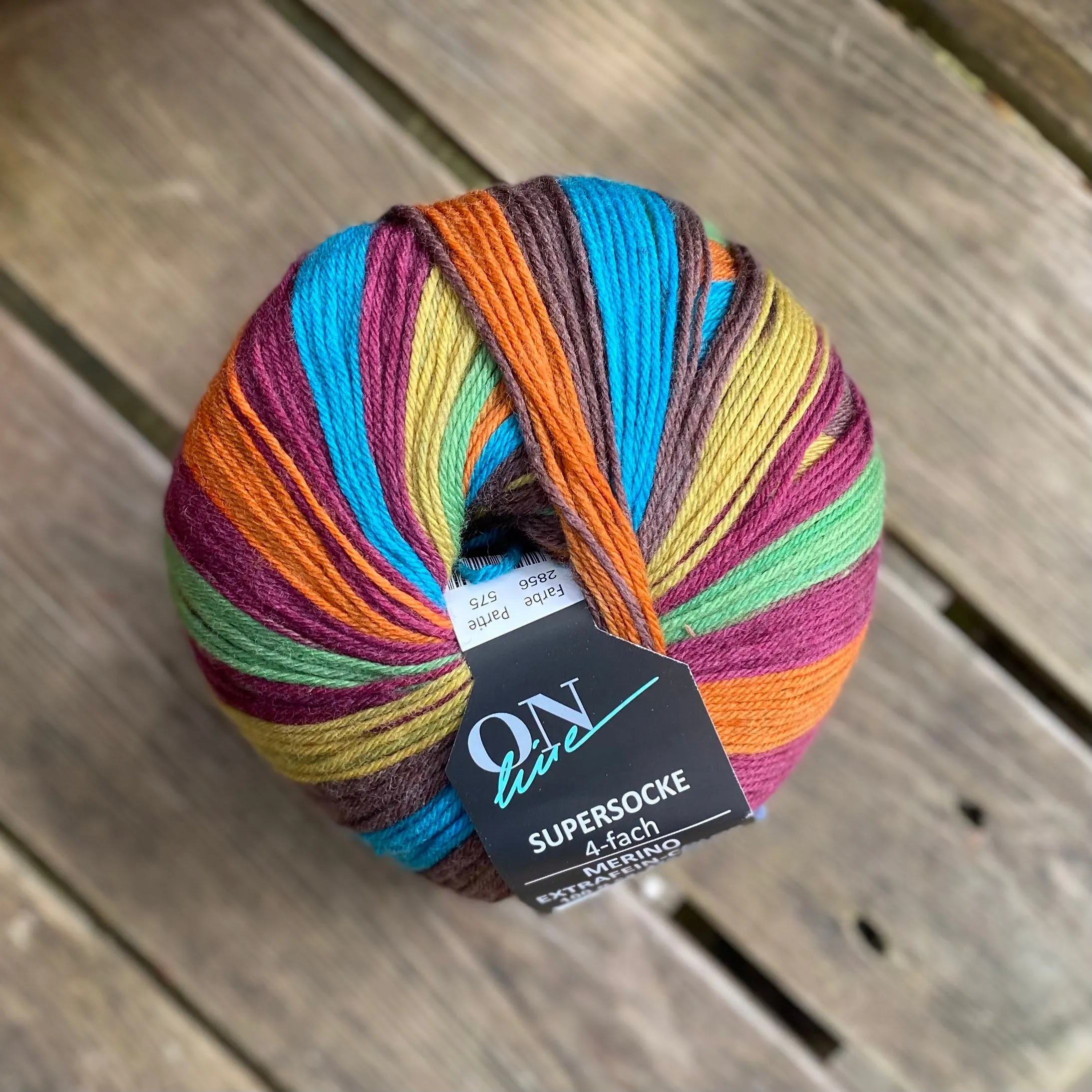 Supersocke 340 Merino Extrafine - Color 4-Ply by ONline