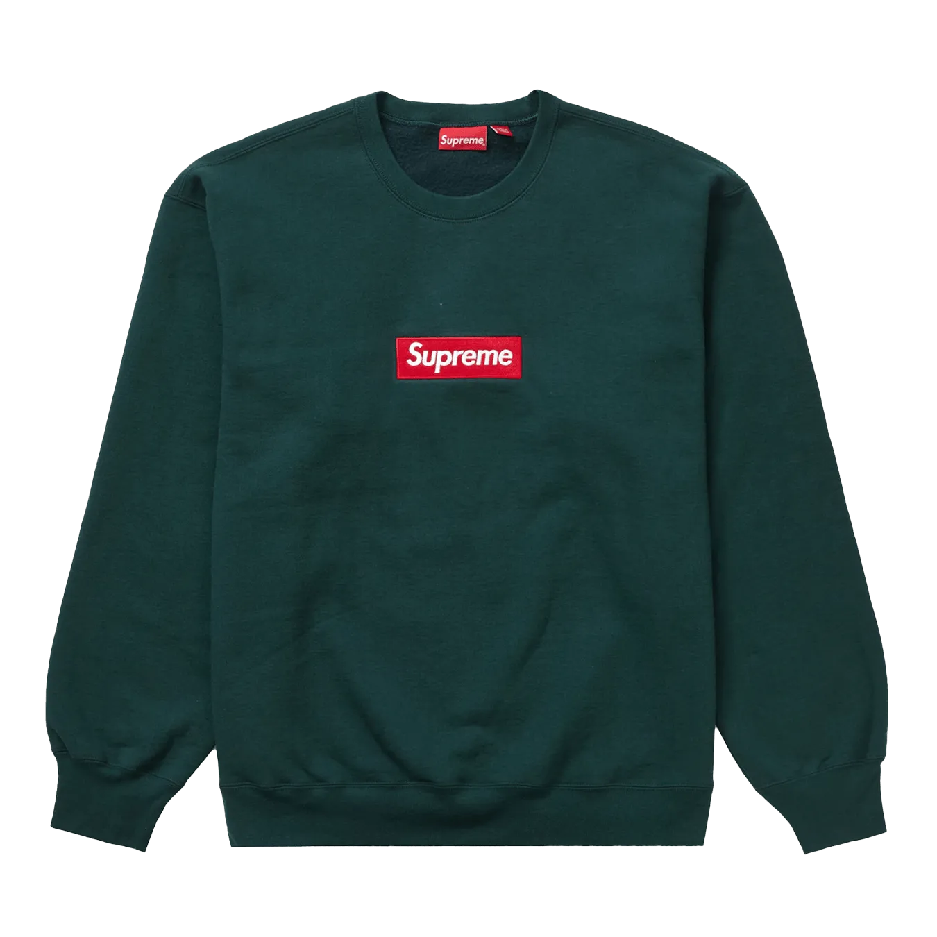 Supreme Box Logo Crewneck 'Dark Pine' (FW22)