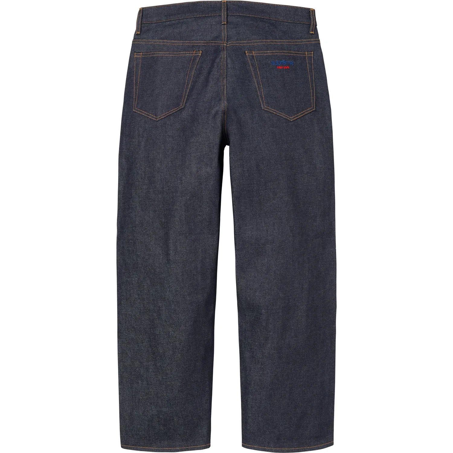Supreme Rigid Baggy Indigo Jeans