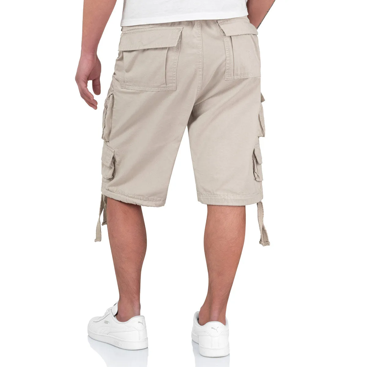 Surplus Division Shorts White