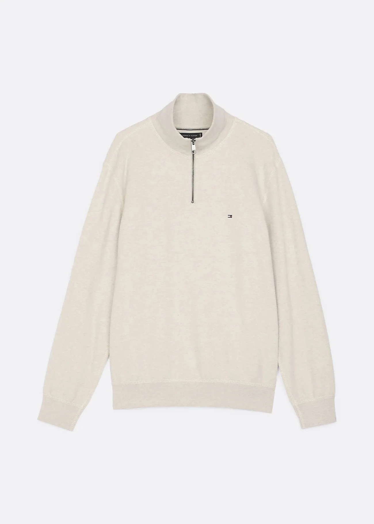 Sweat camionneur Tommy Hilfiger beige