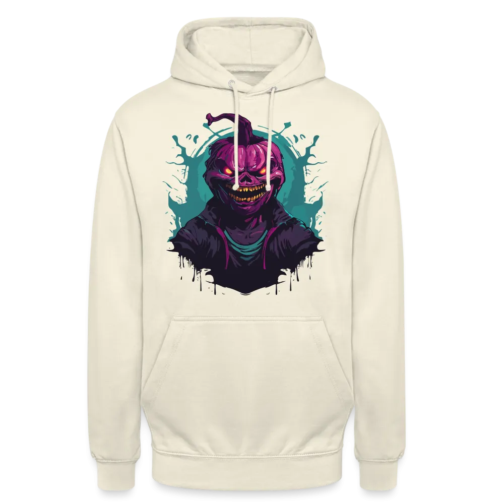 Sweat-shirt à capuche unisexe "Homme Citrouille 2"