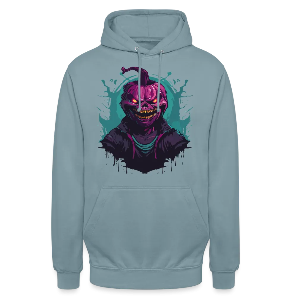 Sweat-shirt à capuche unisexe "Homme Citrouille 2"