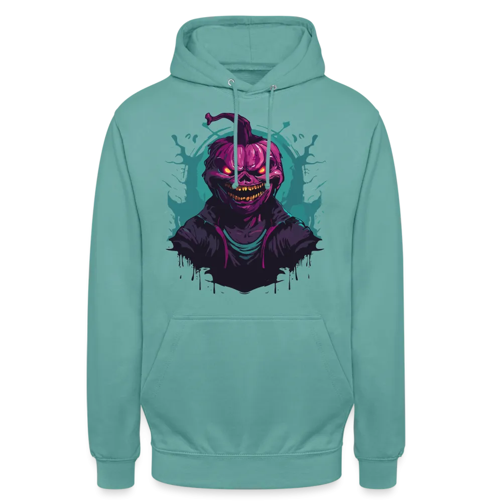 Sweat-shirt à capuche unisexe "Homme Citrouille 2"