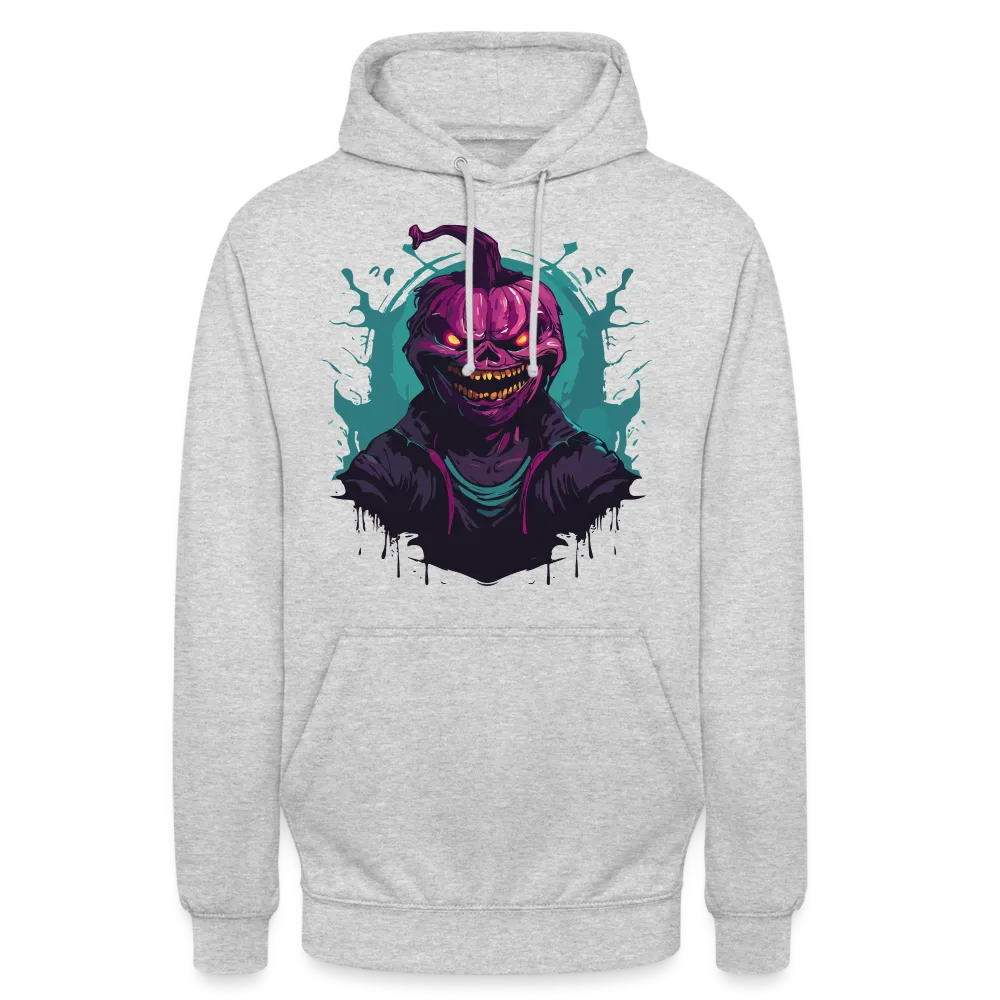 Sweat-shirt à capuche unisexe "Homme Citrouille 2"
