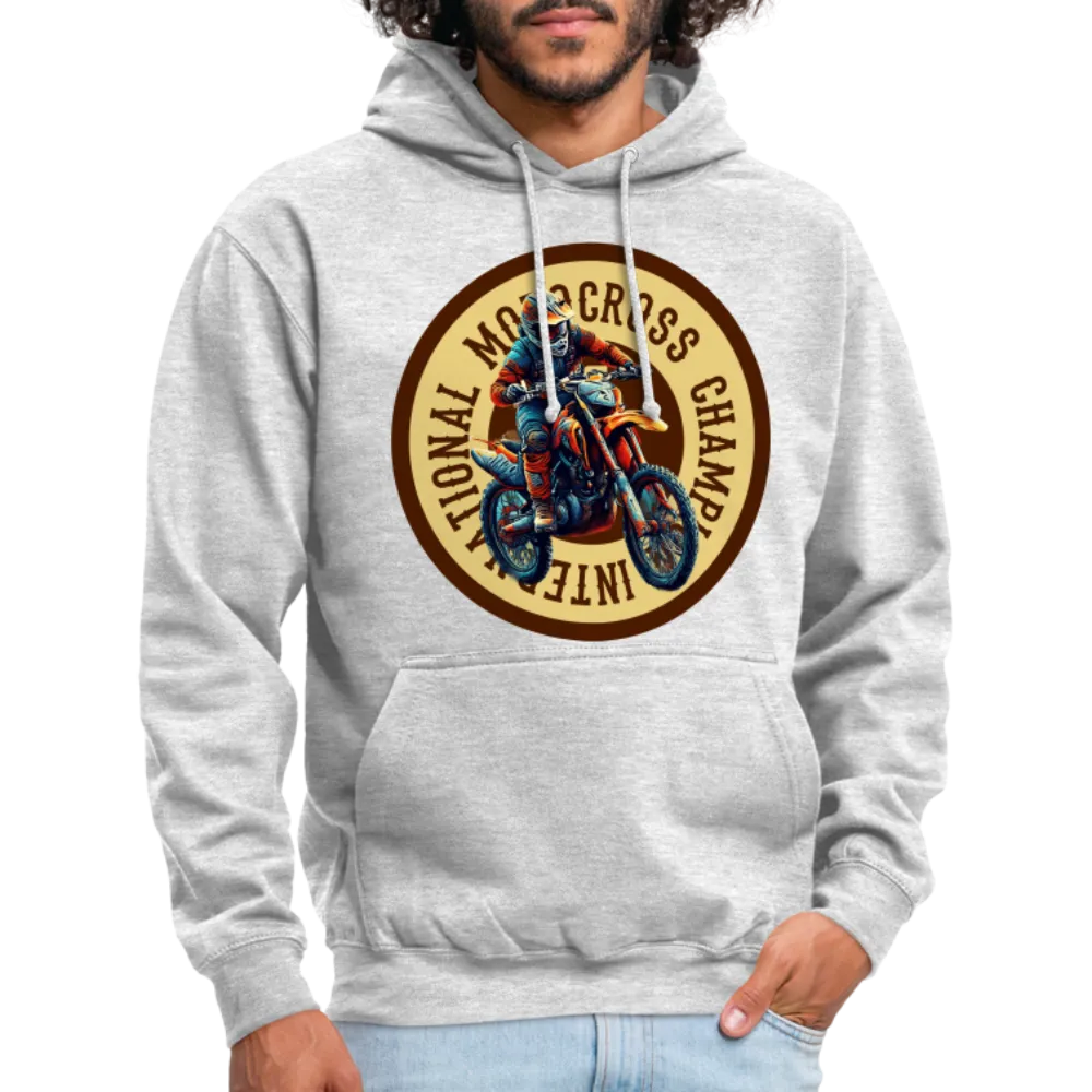 Sweat-shirt à capuche unisexe "Motocross champion"