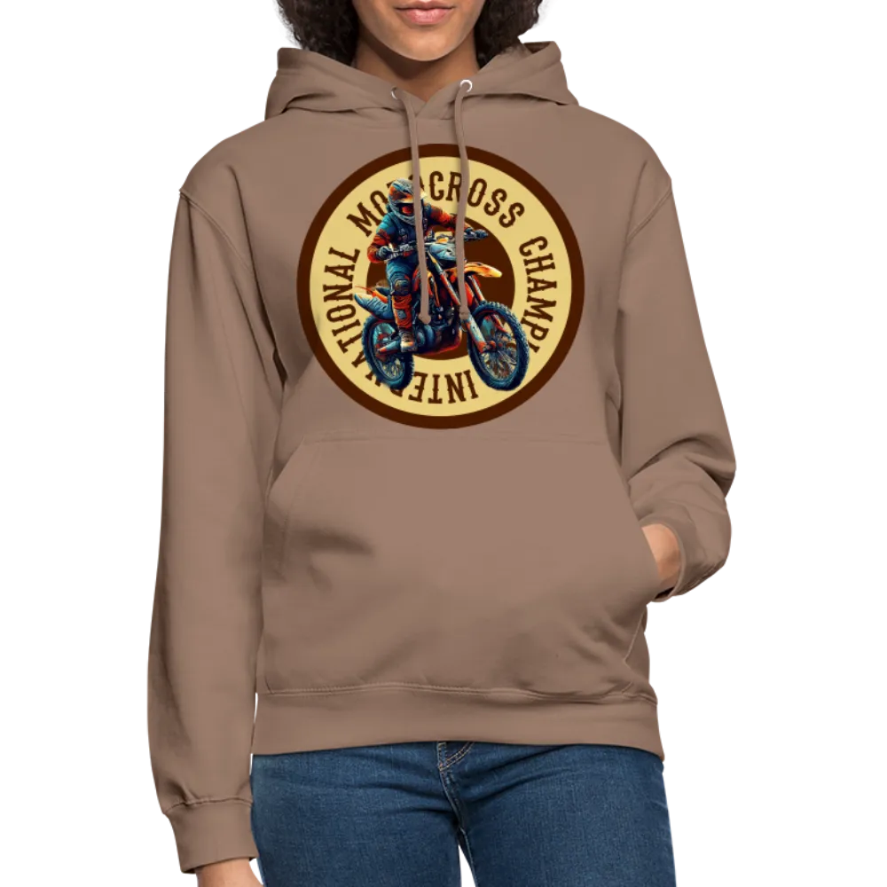 Sweat-shirt à capuche unisexe "Motocross champion"