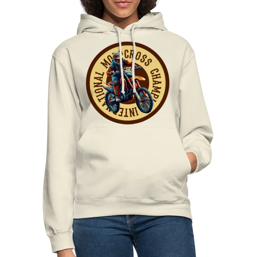 Sweat-shirt à capuche unisexe "Motocross champion"