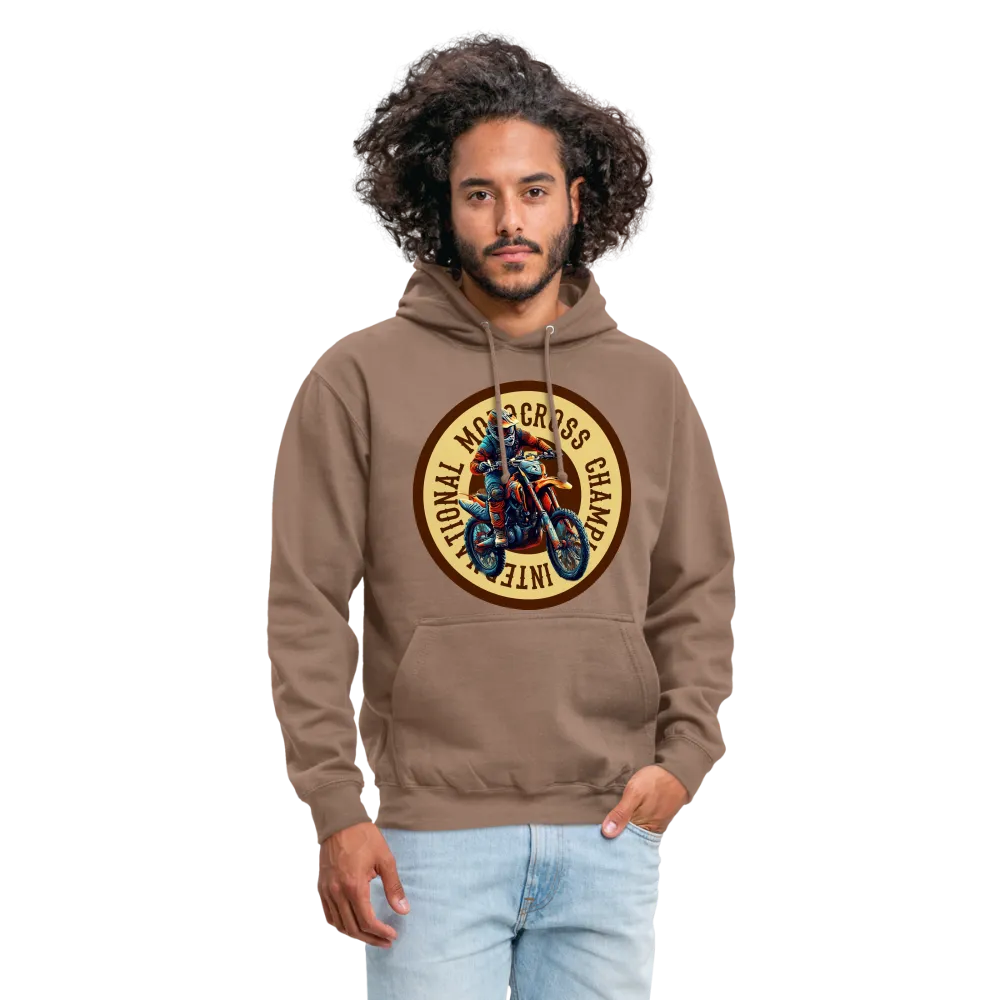 Sweat-shirt à capuche unisexe "Motocross champion"