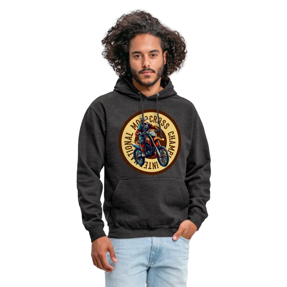 Sweat-shirt à capuche unisexe "Motocross champion"