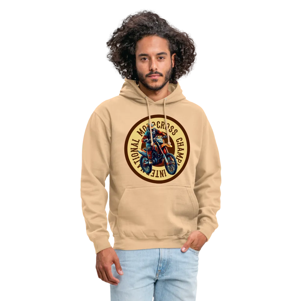 Sweat-shirt à capuche unisexe "Motocross champion"