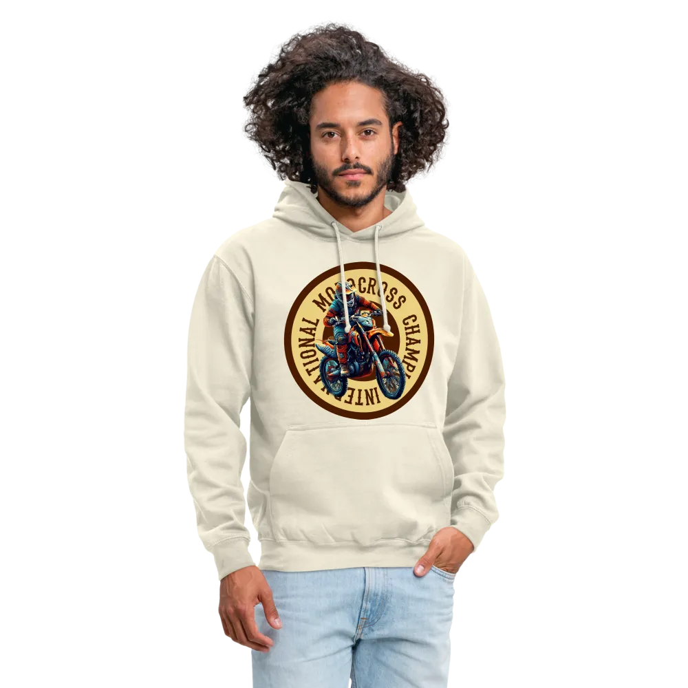 Sweat-shirt à capuche unisexe "Motocross champion"