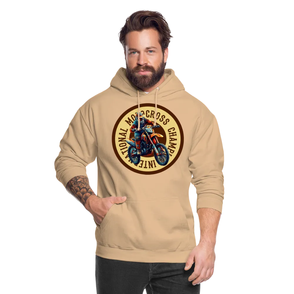 Sweat-shirt à capuche unisexe "Motocross champion"