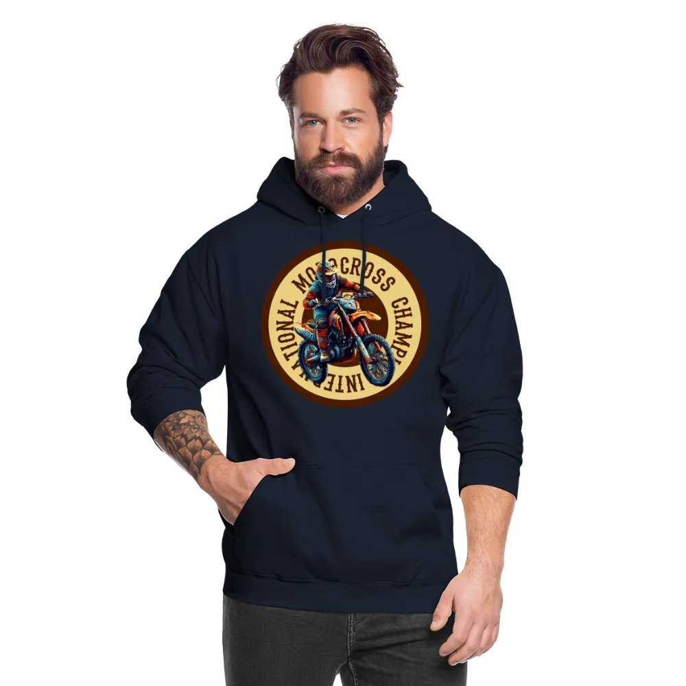 Sweat-shirt à capuche unisexe "Motocross champion"