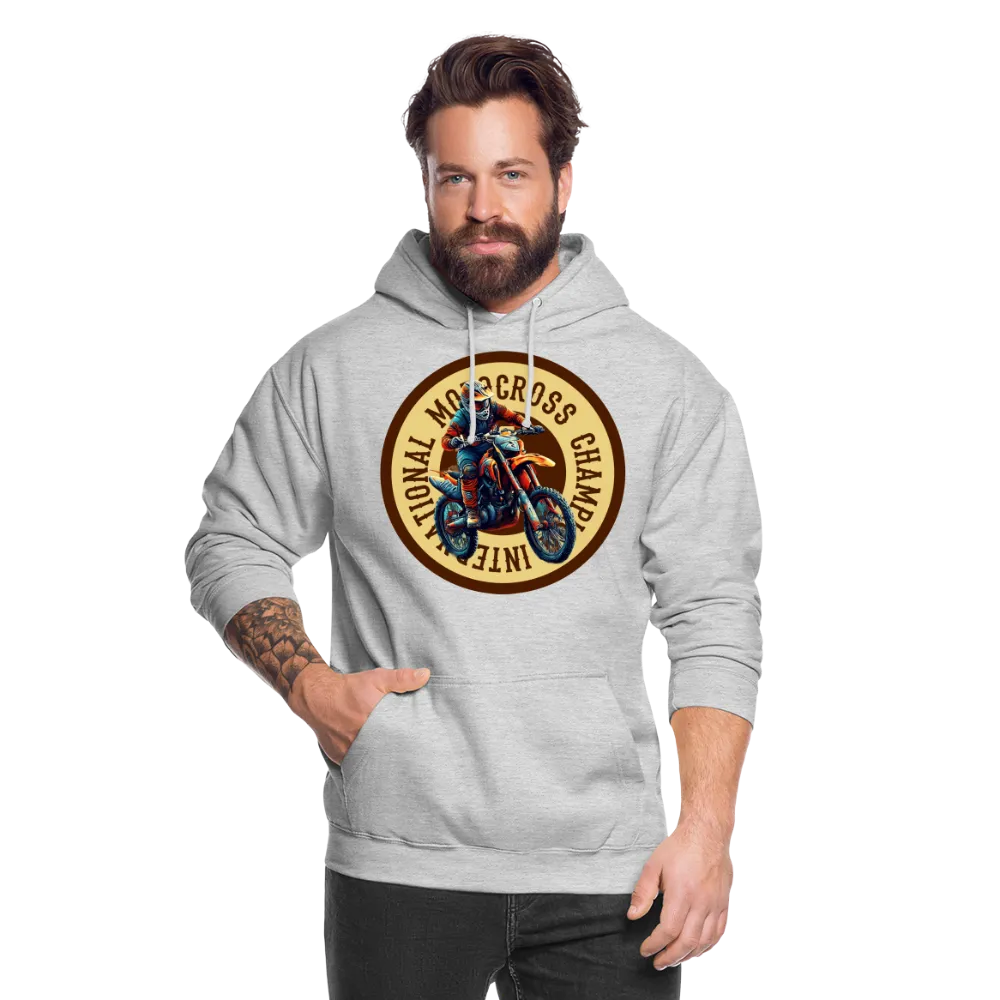 Sweat-shirt à capuche unisexe "Motocross champion"