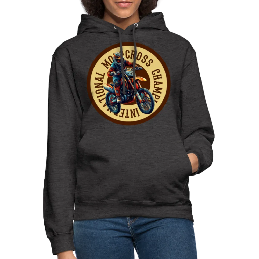 Sweat-shirt à capuche unisexe "Motocross champion"