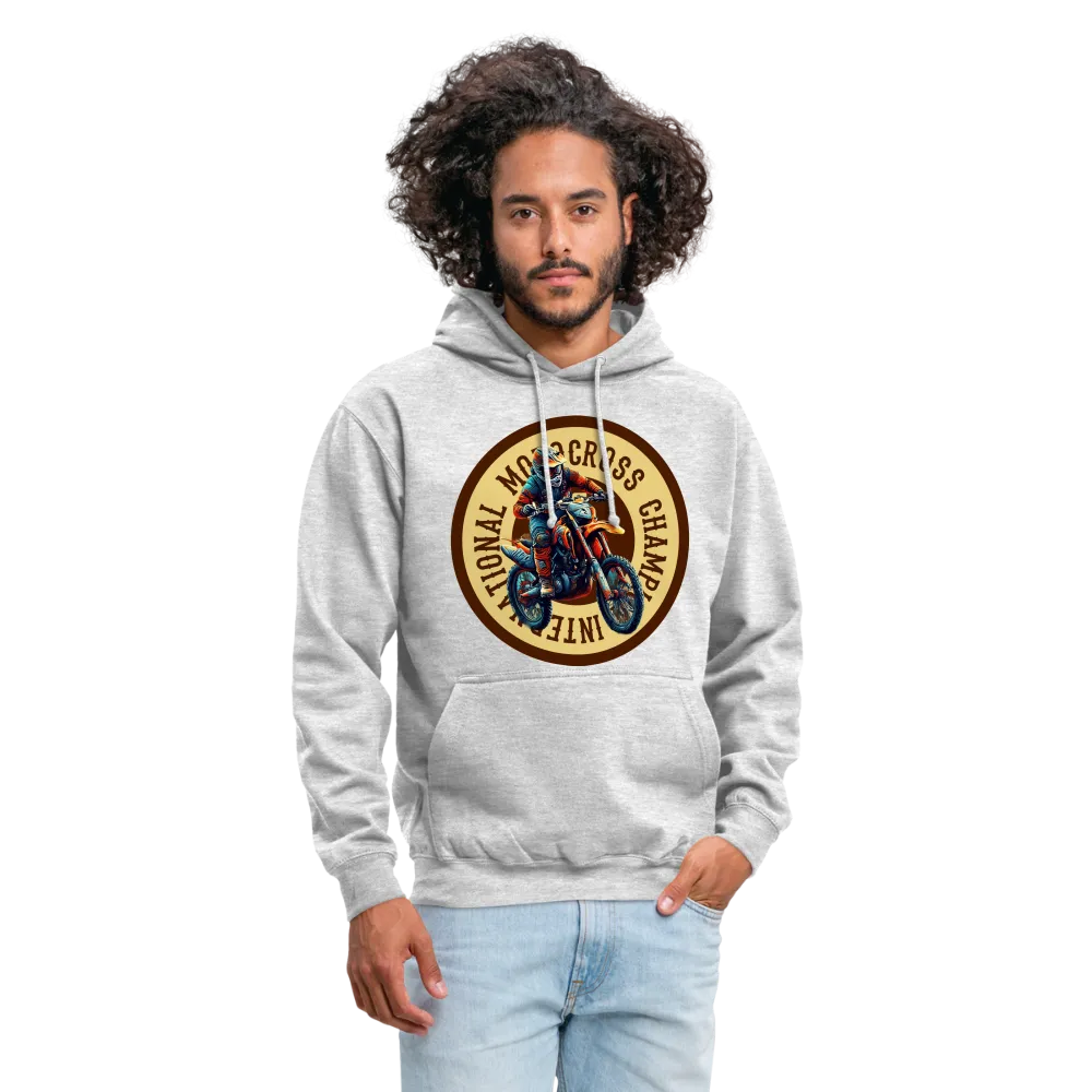 Sweat-shirt à capuche unisexe "Motocross champion"
