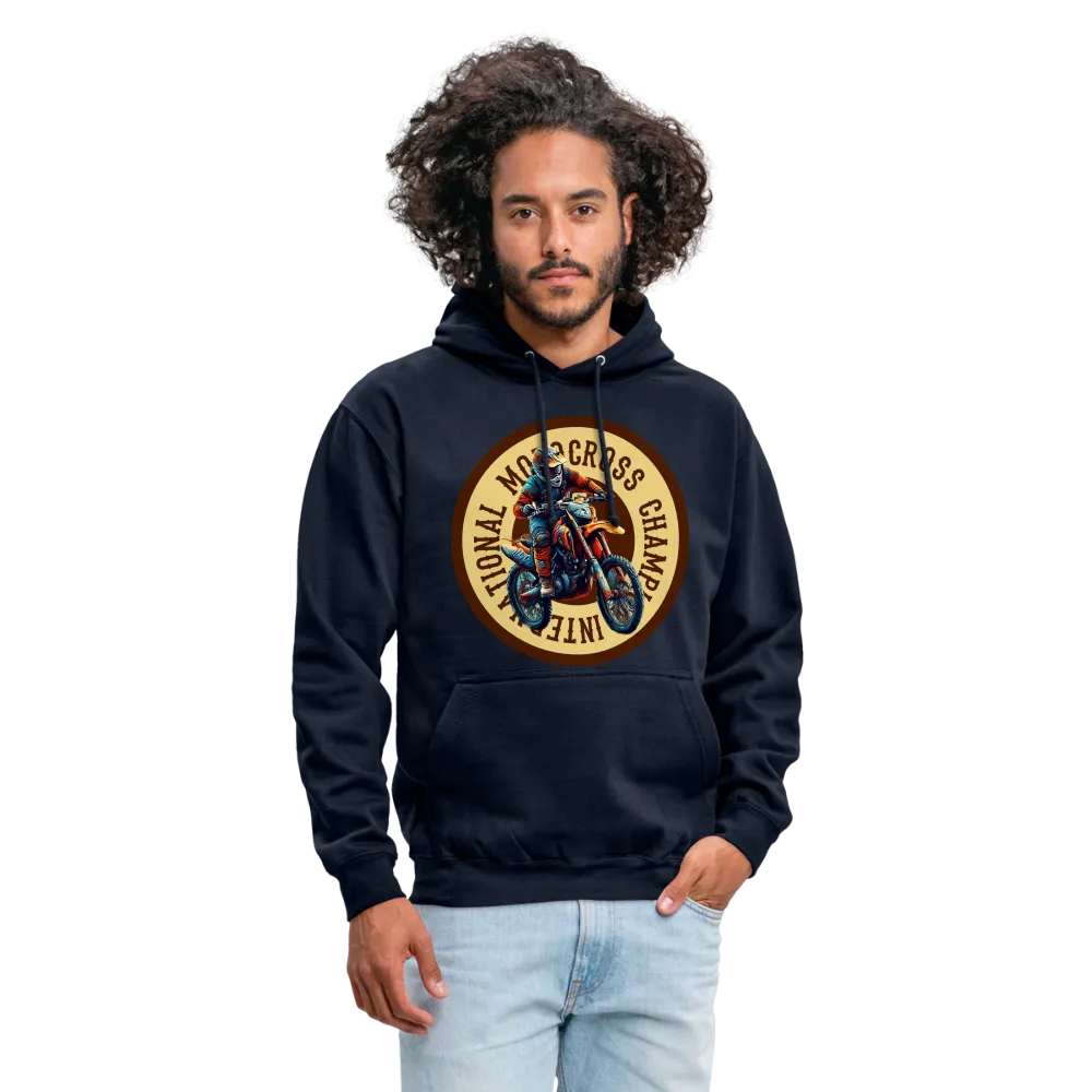 Sweat-shirt à capuche unisexe "Motocross champion"