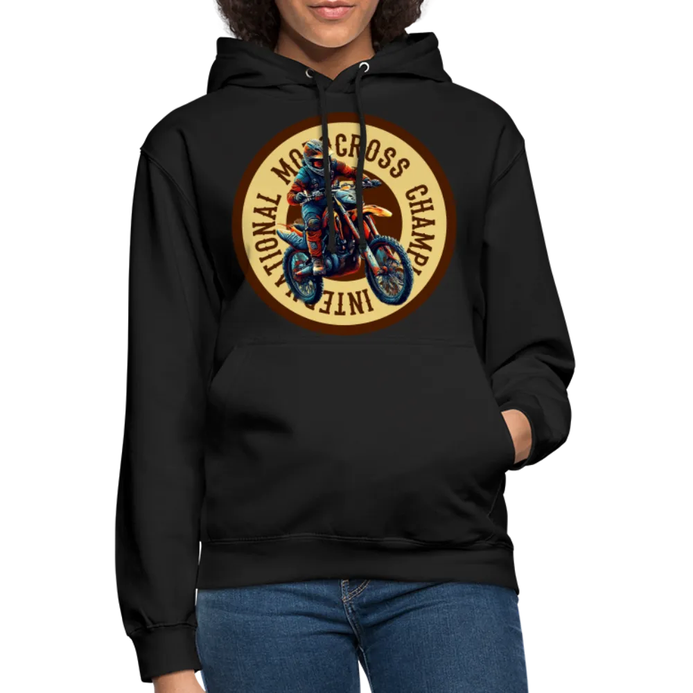 Sweat-shirt à capuche unisexe "Motocross champion"
