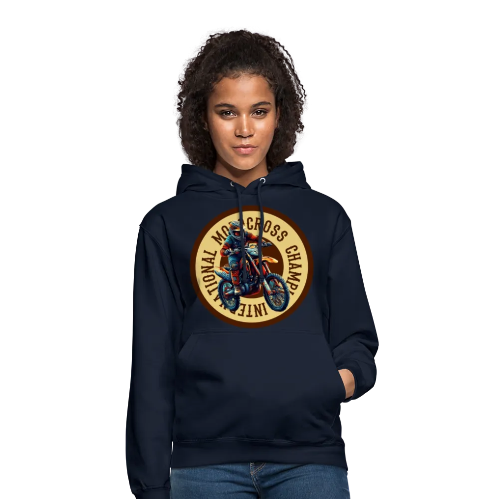 Sweat-shirt à capuche unisexe "Motocross champion"