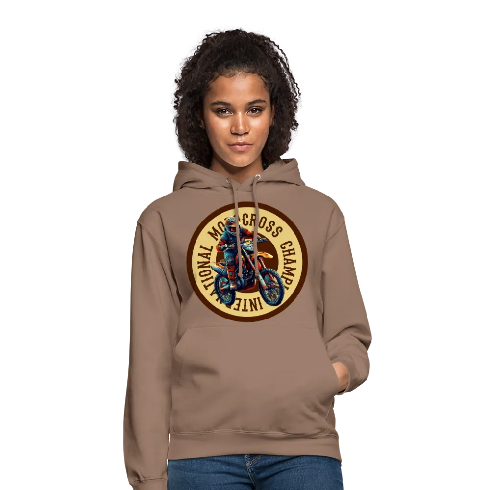 Sweat-shirt à capuche unisexe "Motocross champion"