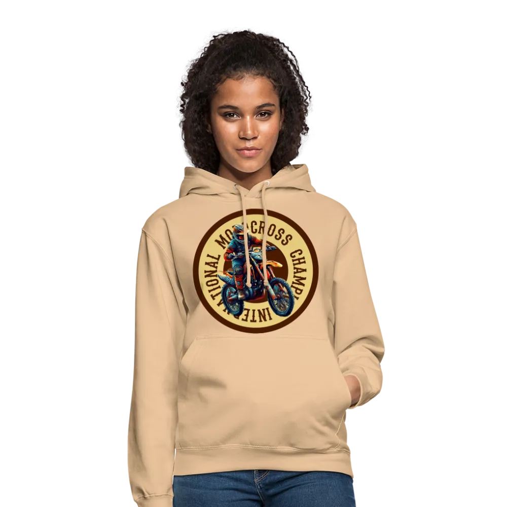 Sweat-shirt à capuche unisexe "Motocross champion"