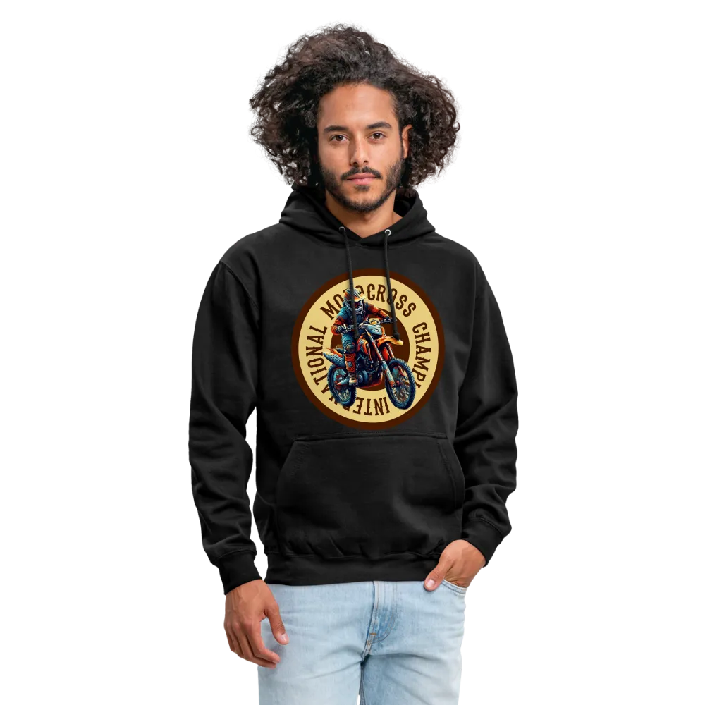 Sweat-shirt à capuche unisexe "Motocross champion"