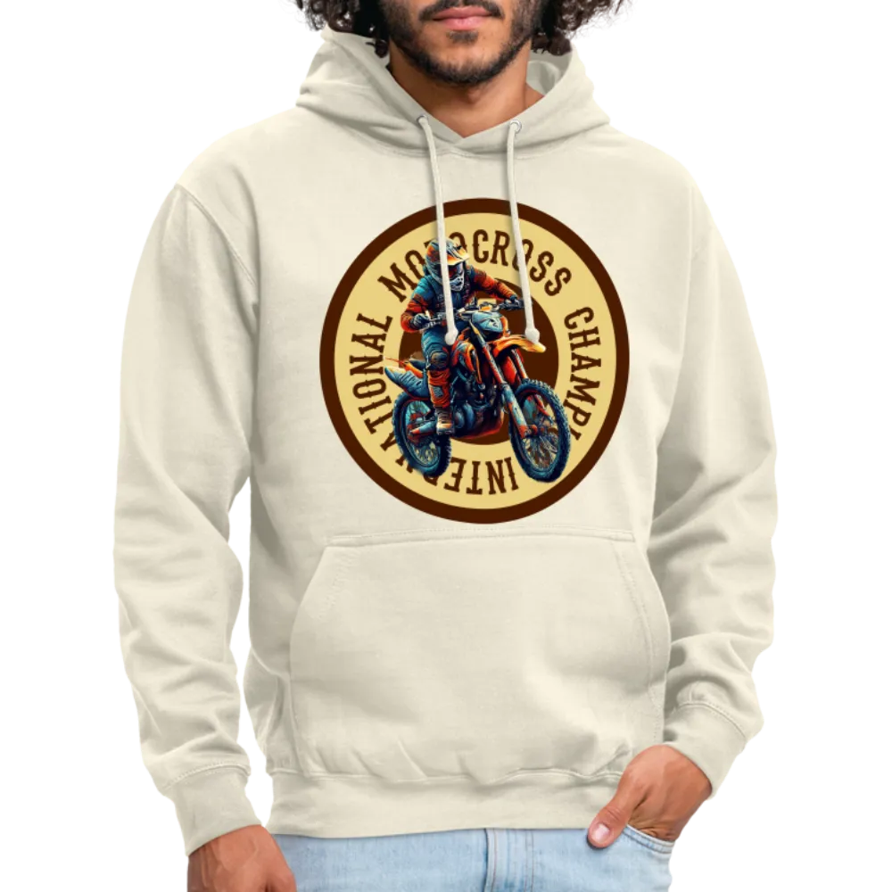 Sweat-shirt à capuche unisexe "Motocross champion"