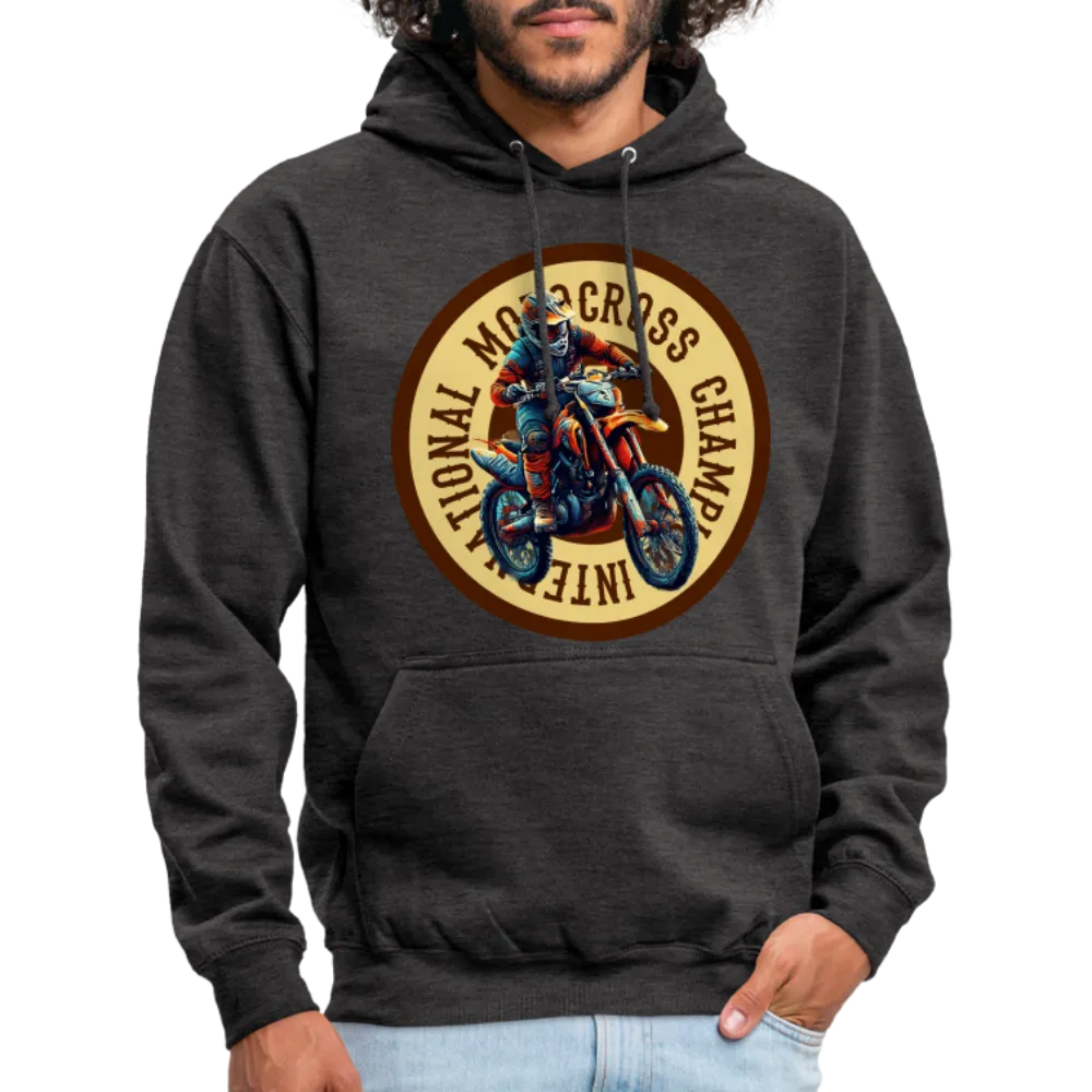 Sweat-shirt à capuche unisexe "Motocross champion"
