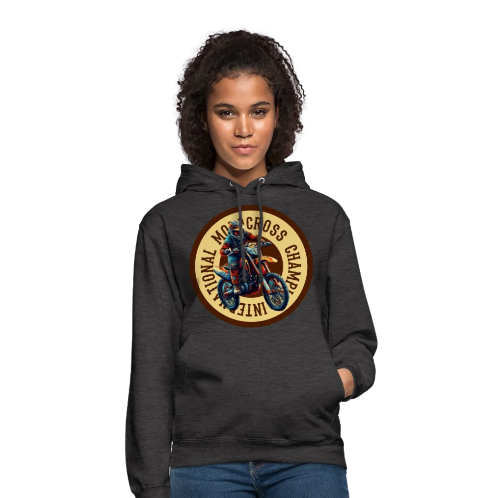 Sweat-shirt à capuche unisexe "Motocross champion"