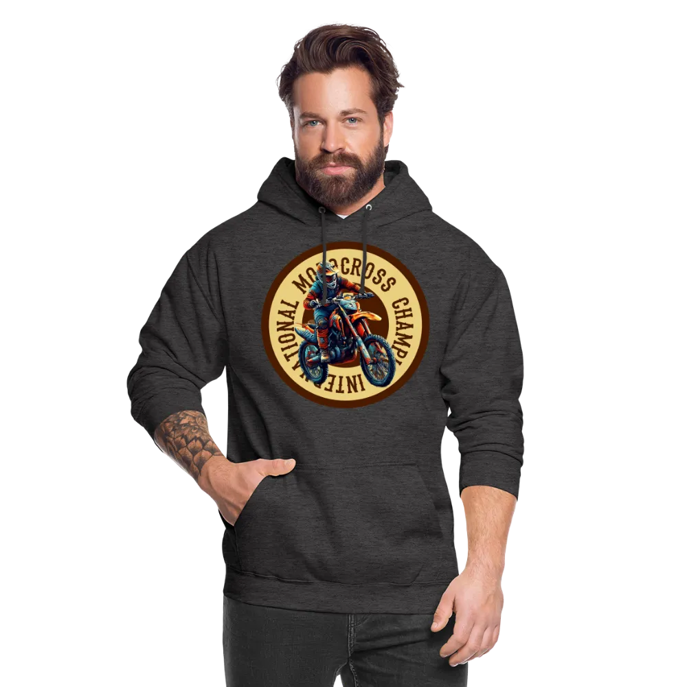 Sweat-shirt à capuche unisexe "Motocross champion"
