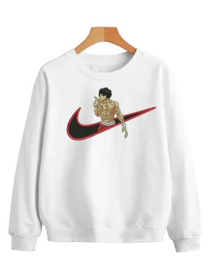 Sweatshirt Gym Baki White