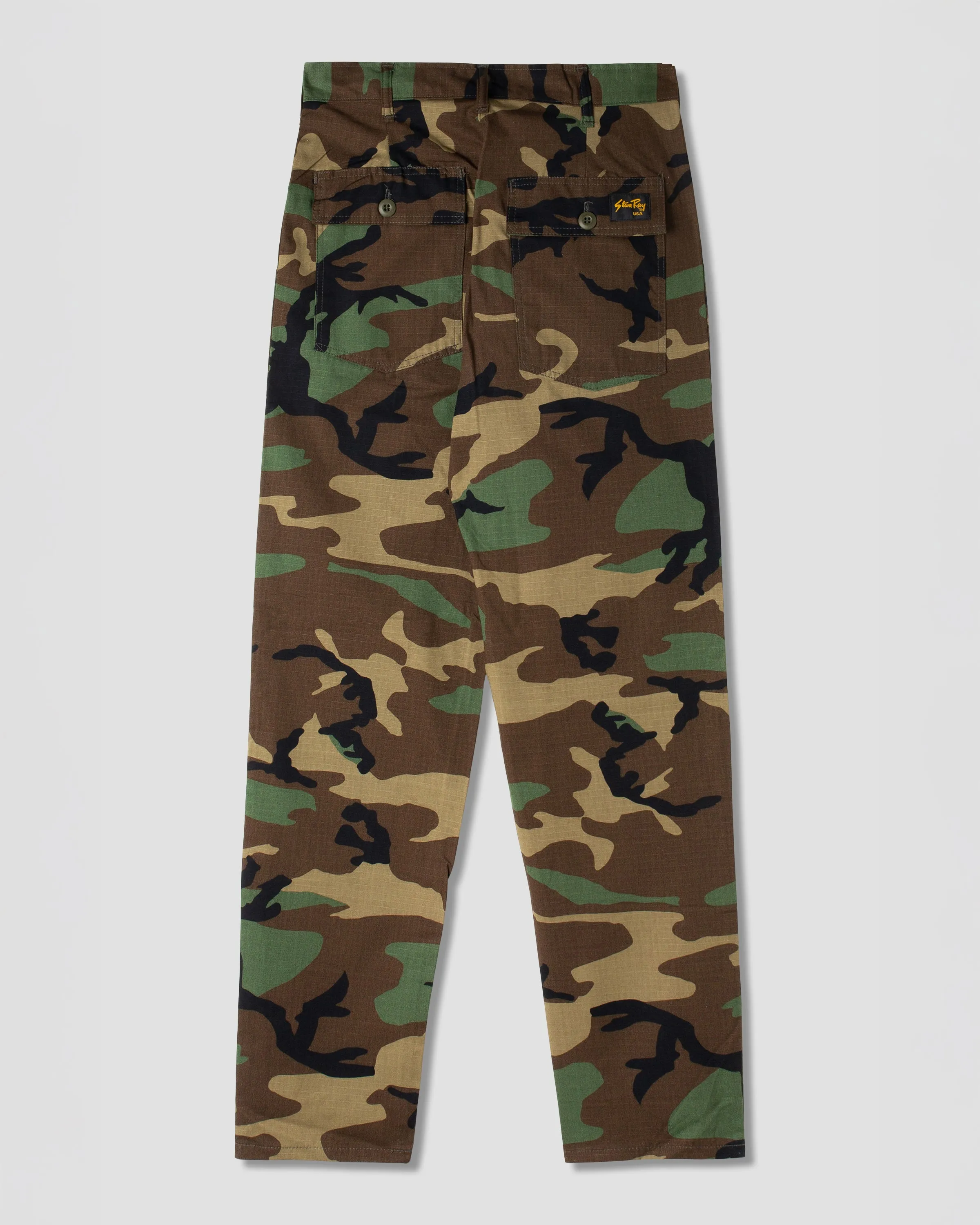 Taper Fatigue (Woodland Camo Ripstop)