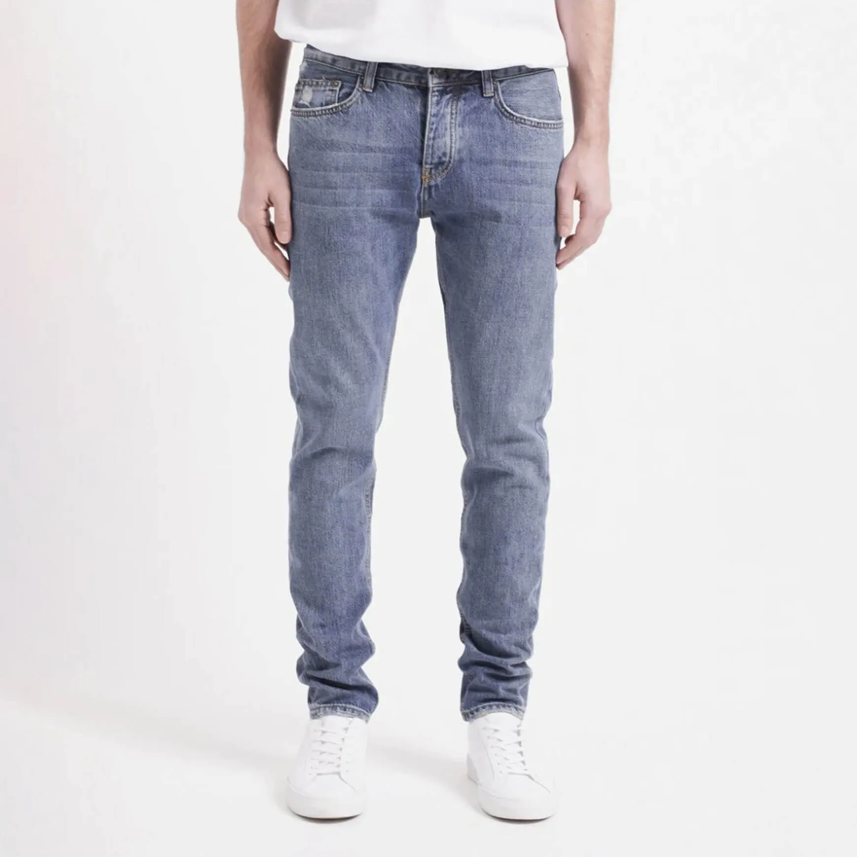 Tapered Selvedge Denim Blue Wash