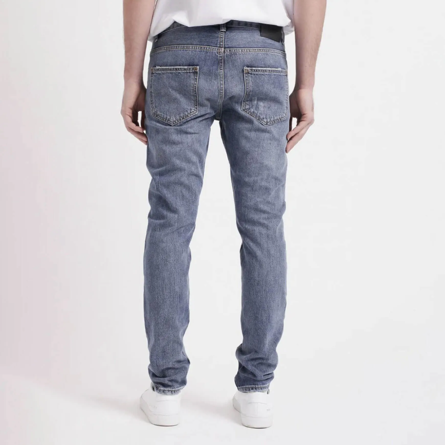 Tapered Selvedge Denim Blue Wash