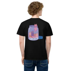 Team Blackout Kitty Antidepressants Pocket Tee