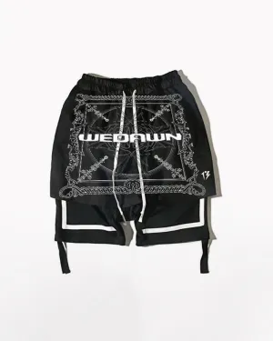 Techwear Cyber Rock Punk Shorts