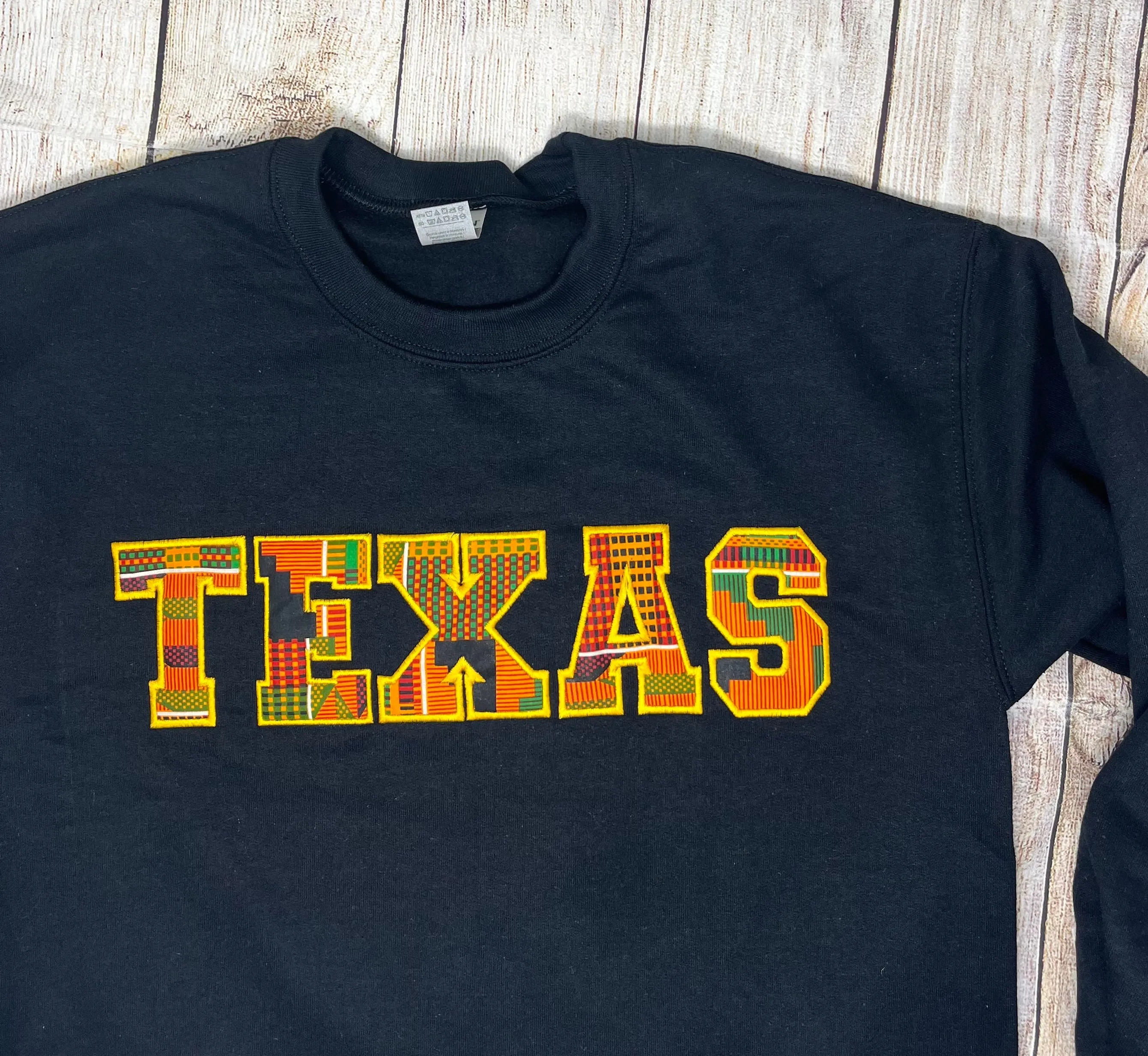 TEXAS Kente Sweatshirt