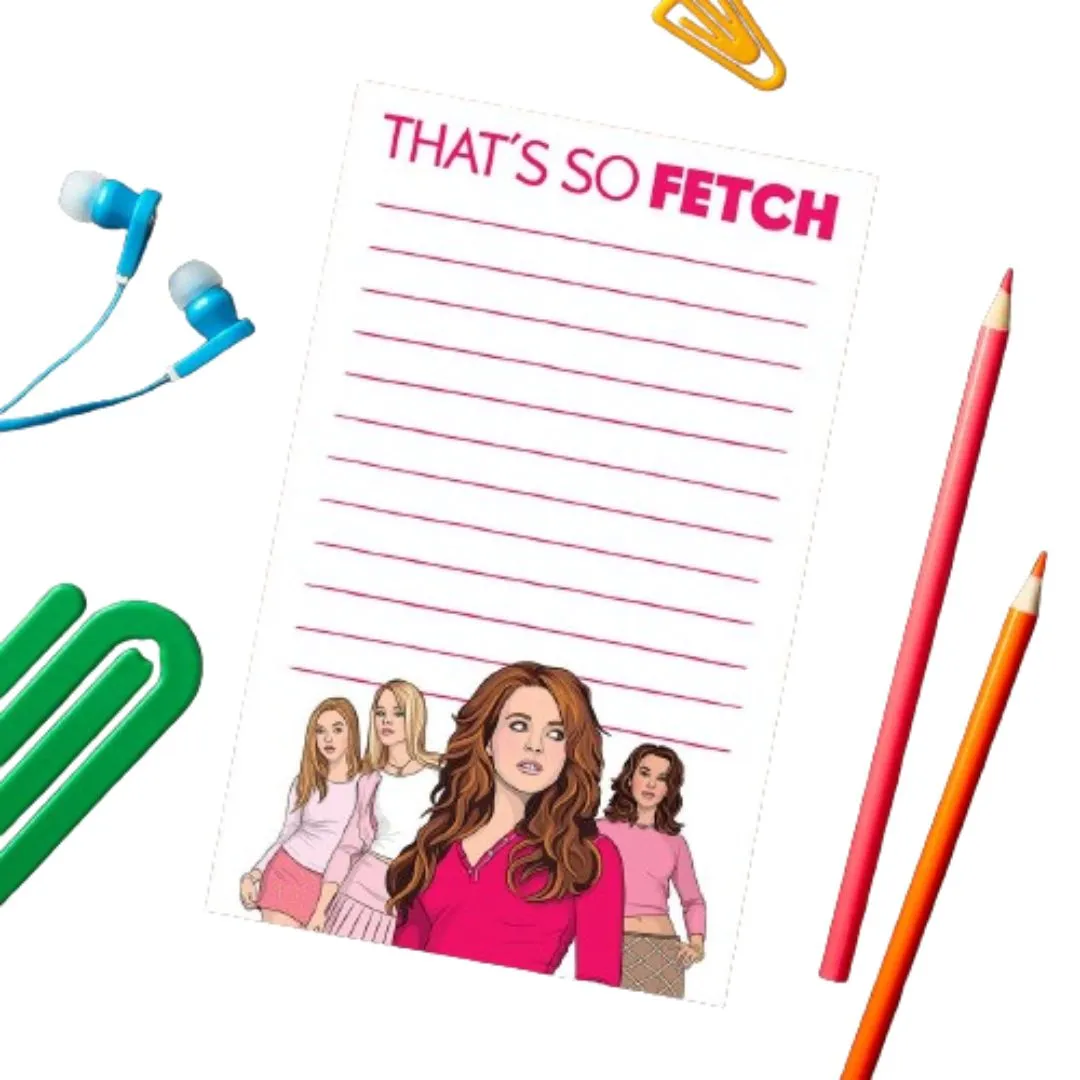 TFND That's So Fetch Notepad