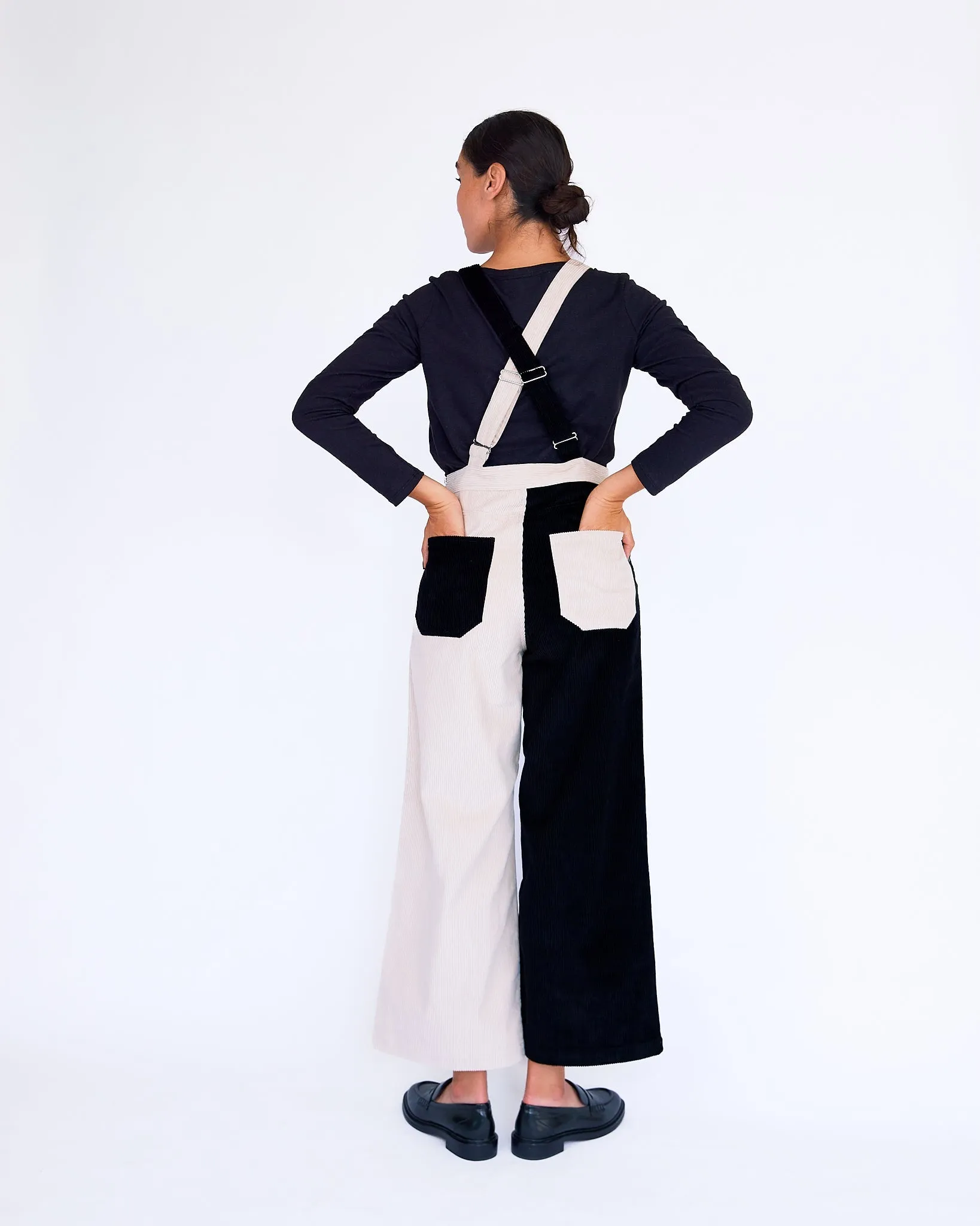 The Alex Color Blocked Overalls